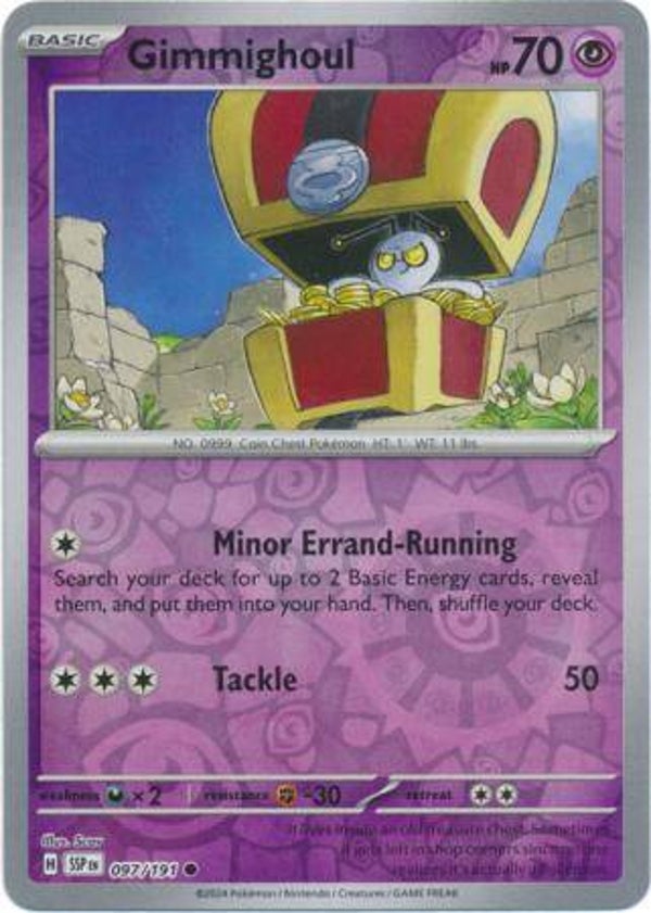 SSP 097/191 Gimmighoul Reverse