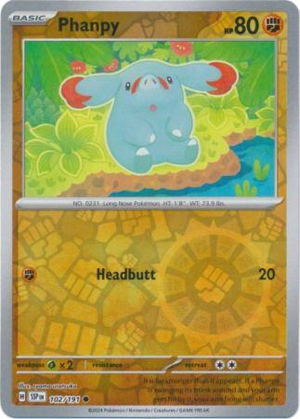 SSP 102/191 Phanpy Reverse