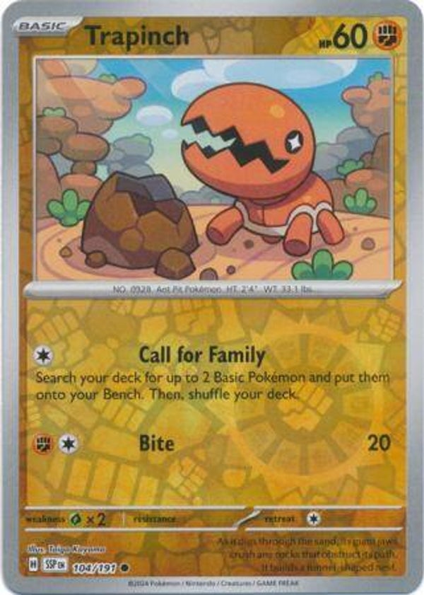SSP 104/191 Trapinch Reverse