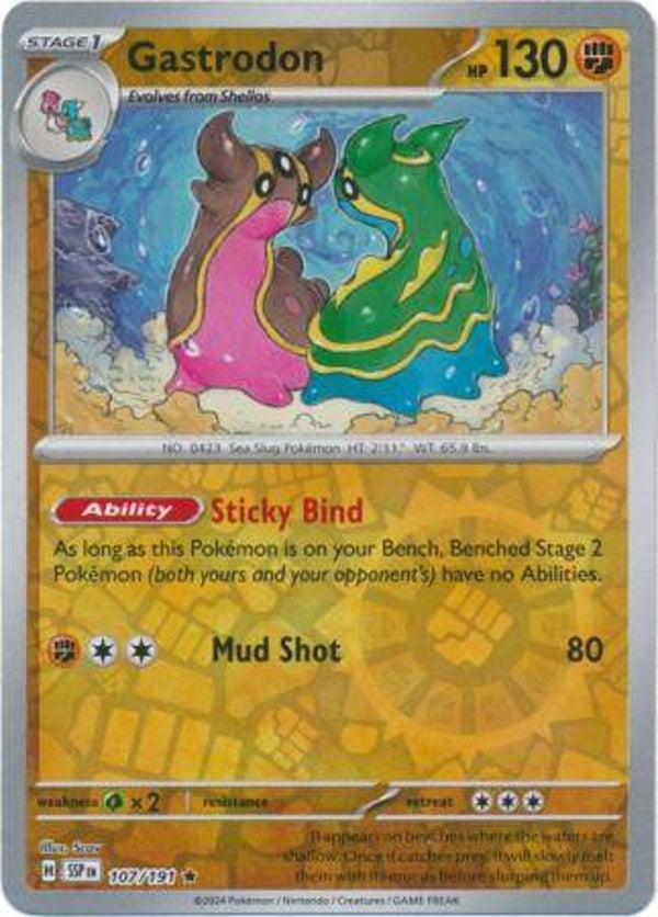 SSP 107/191 Gastrodon Reverse