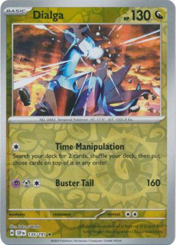 SSP 135/191 Dialga Reverse