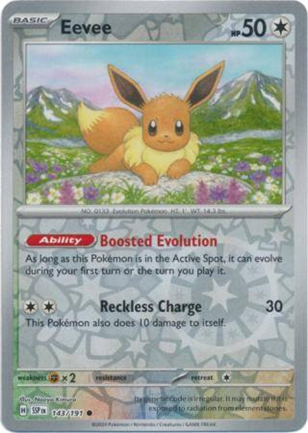 SSP 143/191 Eevee Reverse