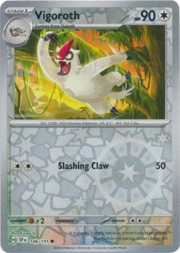 SSP 146/191 Vigoroth Reverse