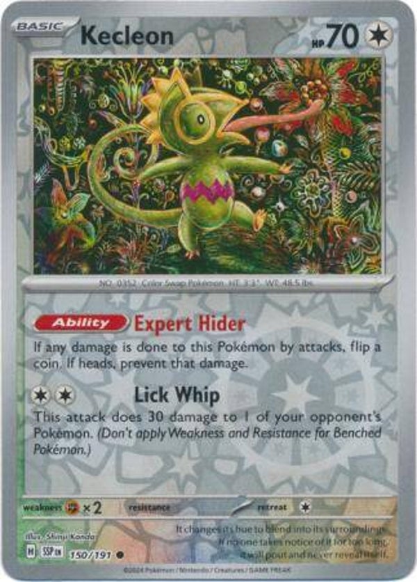 SSP 150/191 Kecleon Reverse