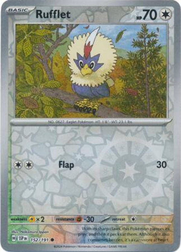 SSP 152/191 Rufflet Reverse