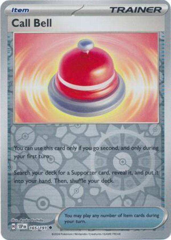 SSP 165/191 Call Bell Reverse