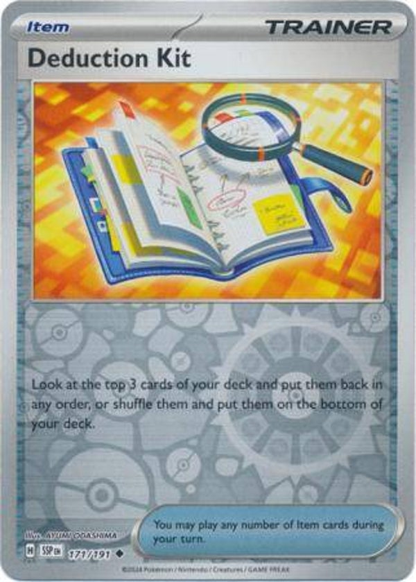 SSP 171/191 Deduction Kit Reverse