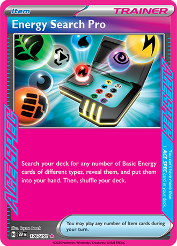 SSP 176/191 Energy Search Pro ACE