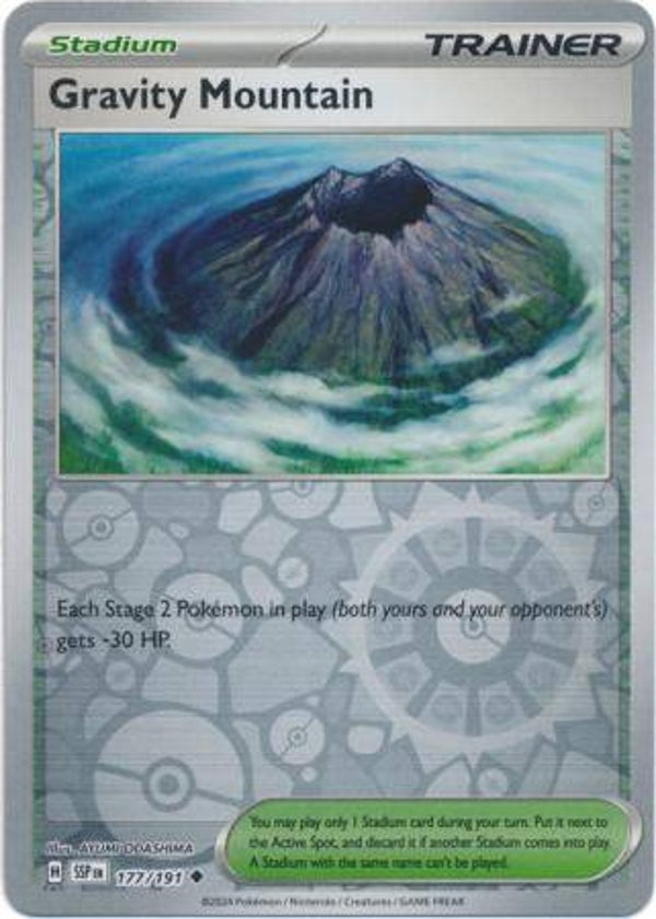 SSP 177/191 Gravity Mountain Reverse