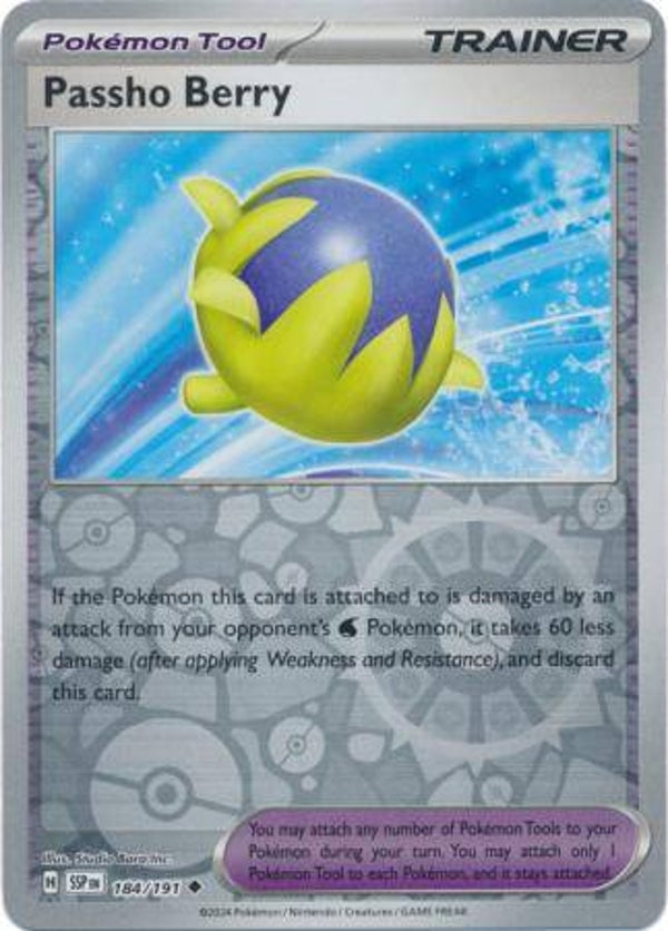 SSP 184/191 Passho Berry Reverse