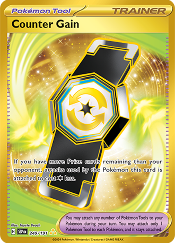 SSP 249/191 Counter Gain Gold