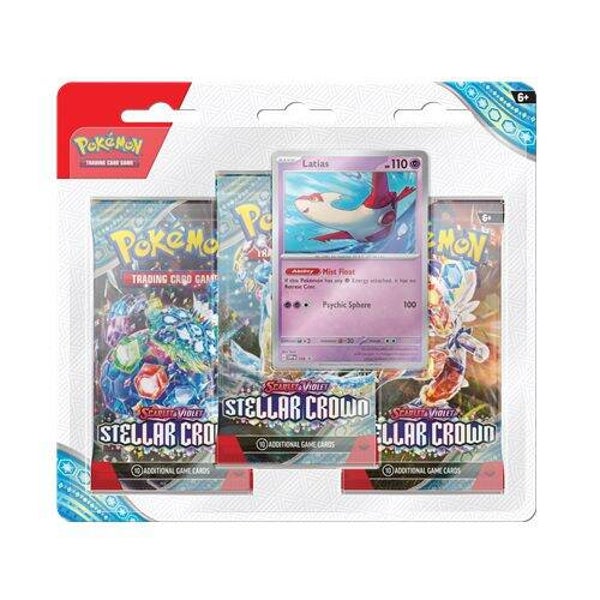 Pokémon Stellar Crown 3-Pack Blister
