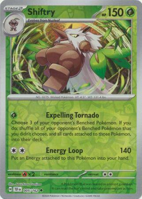TEF 005/162 Shiftry Reverse