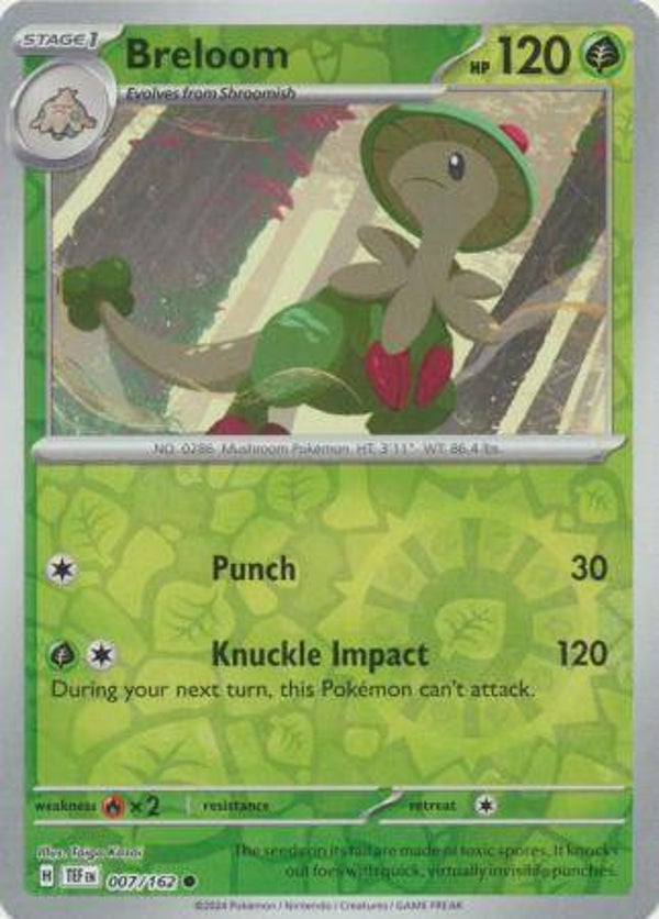 TEF 007/162 Breloom Reverse