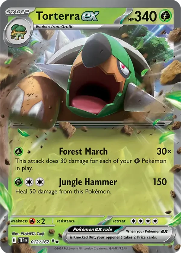 TEF 012/162 Torterra EX