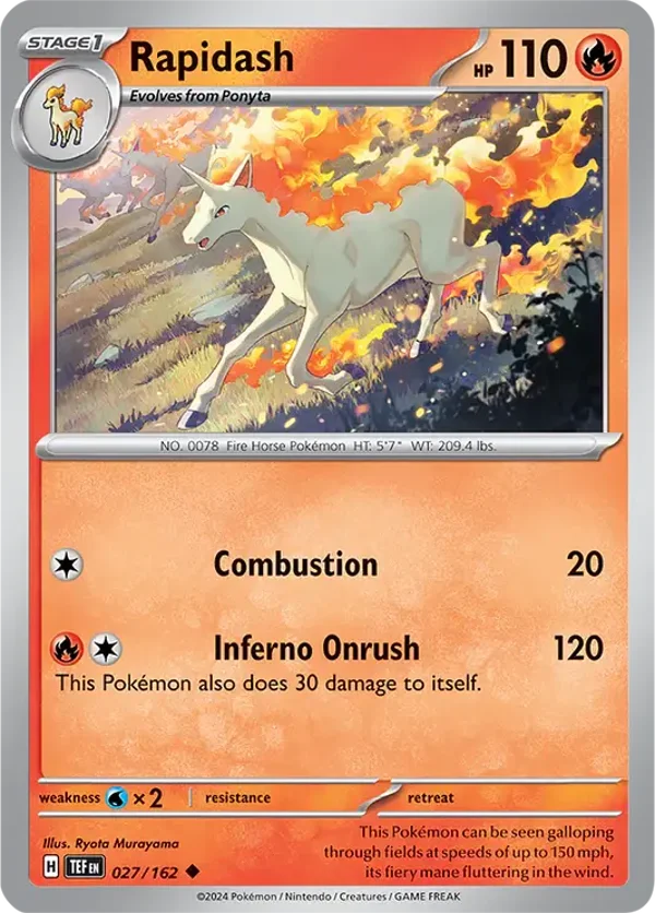 TEF 027/162 Rapidash