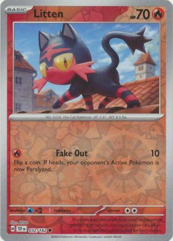 TEF 032/162 Litten Reverse