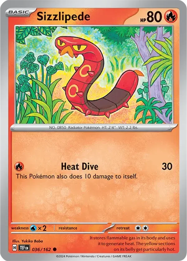 TEF 036/162 Sizzlipede