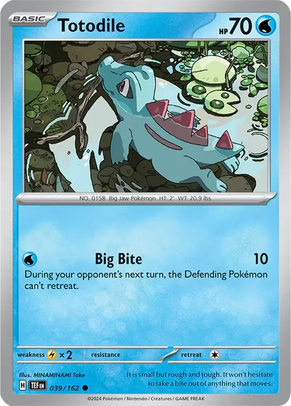 TEF 039/162 Totodile