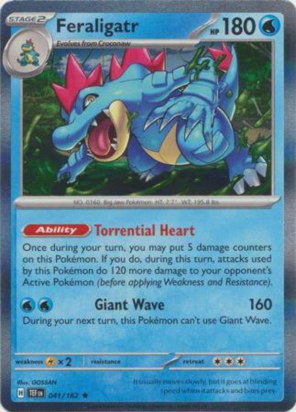TEF 041/162 Feraligatr