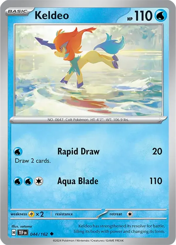 TEF 044/162 Keldeo