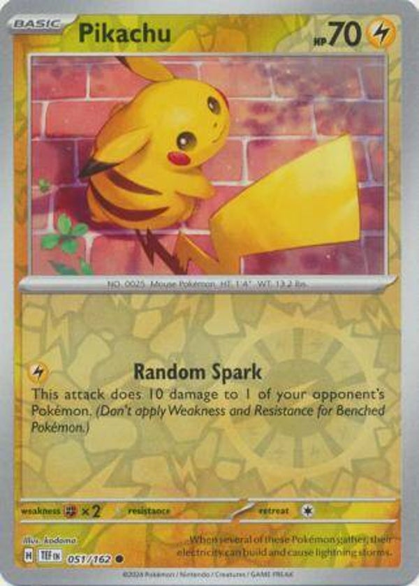 TEF 051/162 Pikachu Reverse