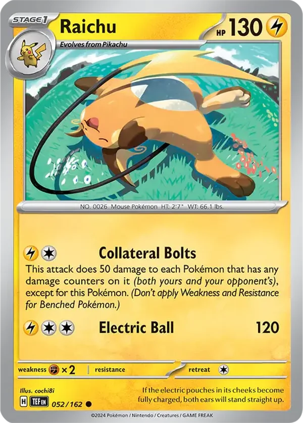TEF 052/162 Raichu