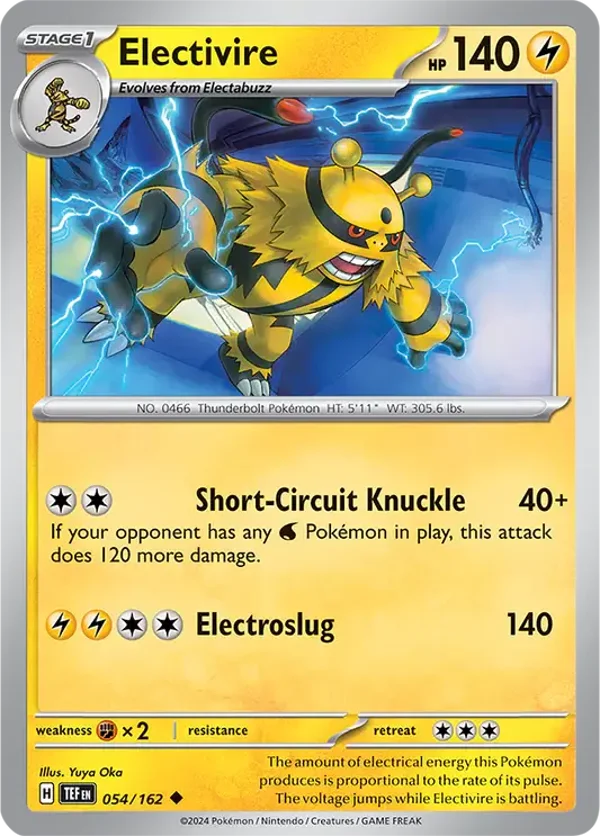 TEF 054/162 Electivire