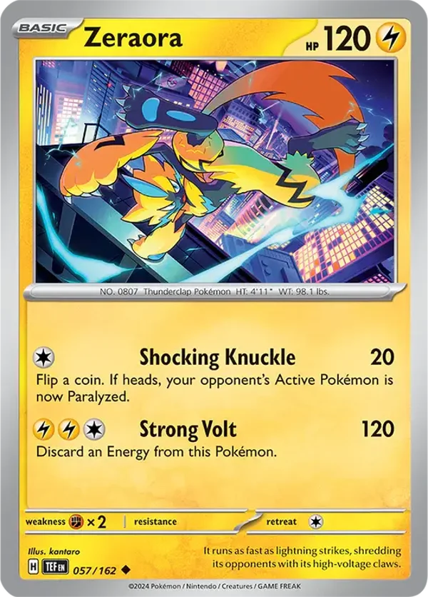 TEF 057/162 Zeraora