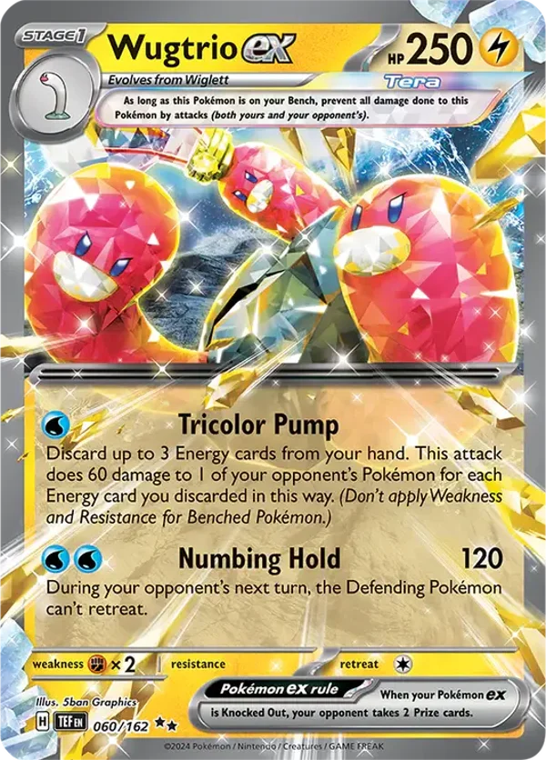 TEF 060/162 Wugtrio EX