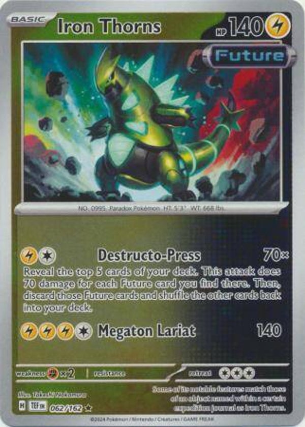TEF 062/162 Iron Thorns Reverse