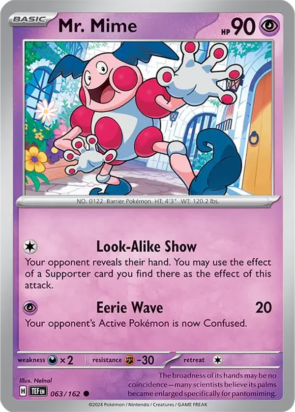 TEF 063/162 Mr. Mime