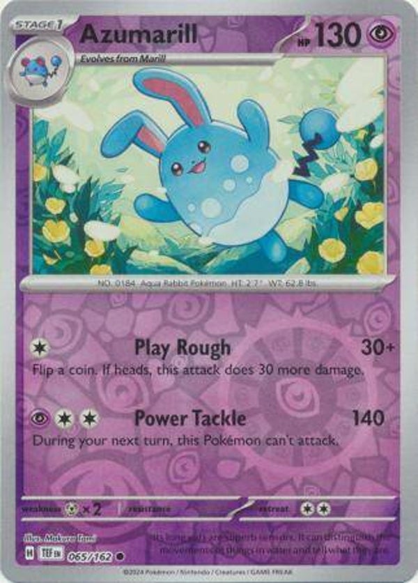 TEF 065/162 Azumarill Reverse