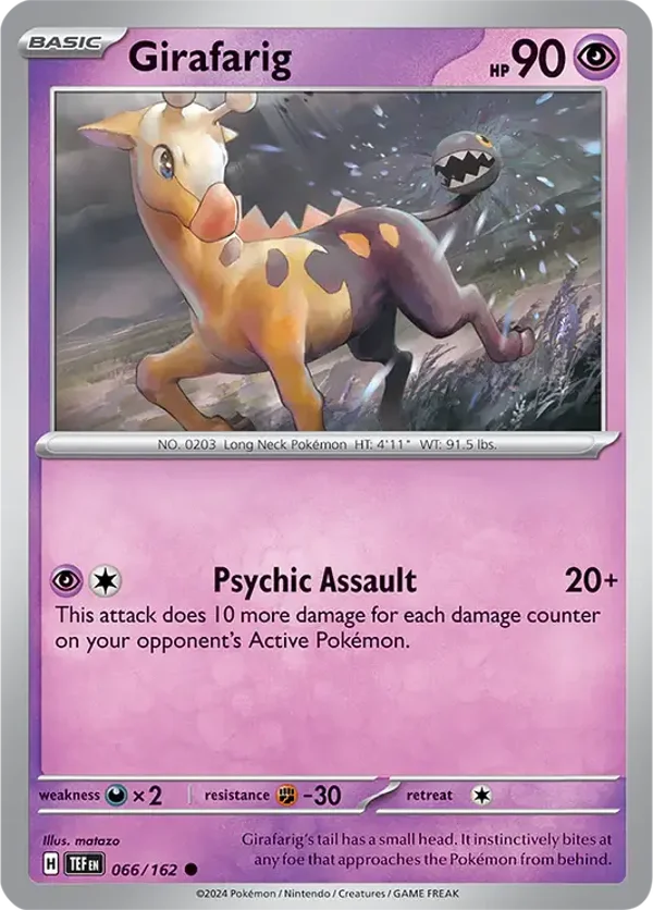 TEF 066/162 Girafarig