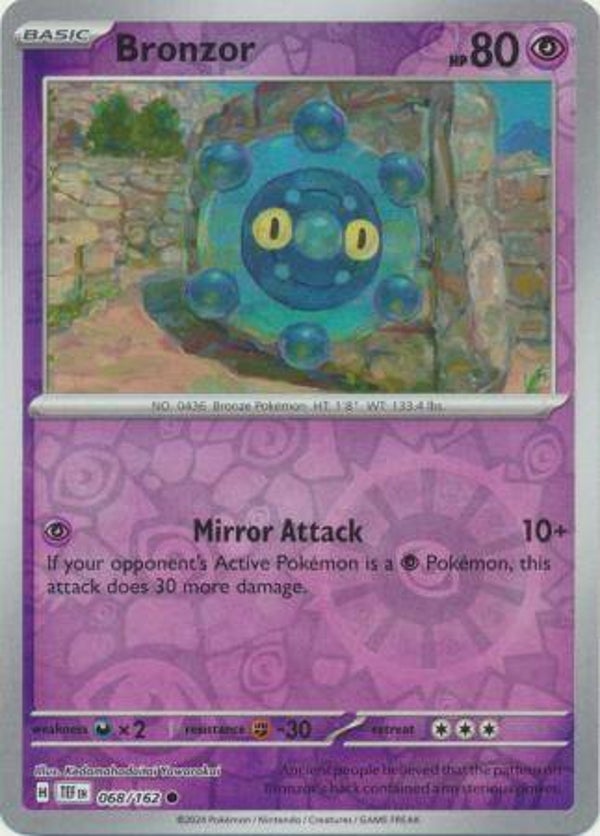 TEF 068/162 Bronzor Reverse