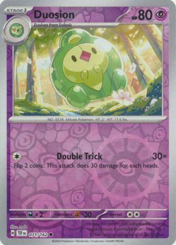 TEF 071/162 Duosion Reverse