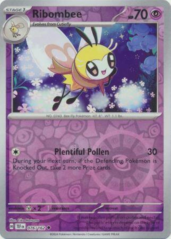 TEF 076/162 Ribombee Reverse