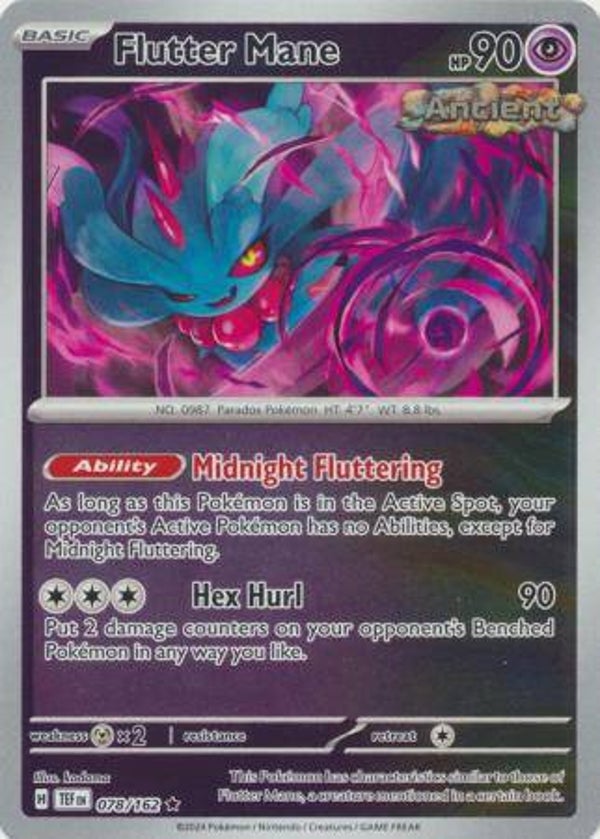 TEF 078/162 Flutter Mane Reverse