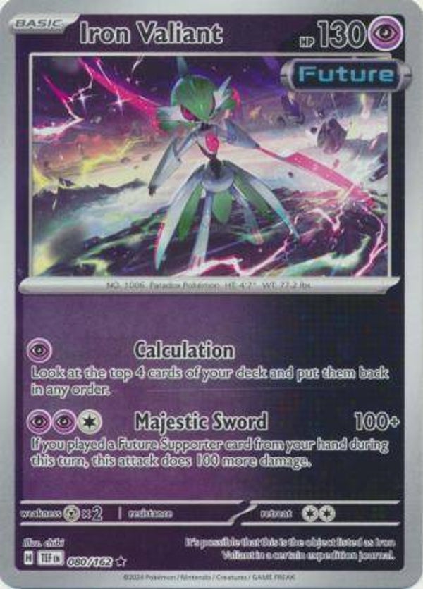 TEF 080/162 Iron Valiant Reverse
