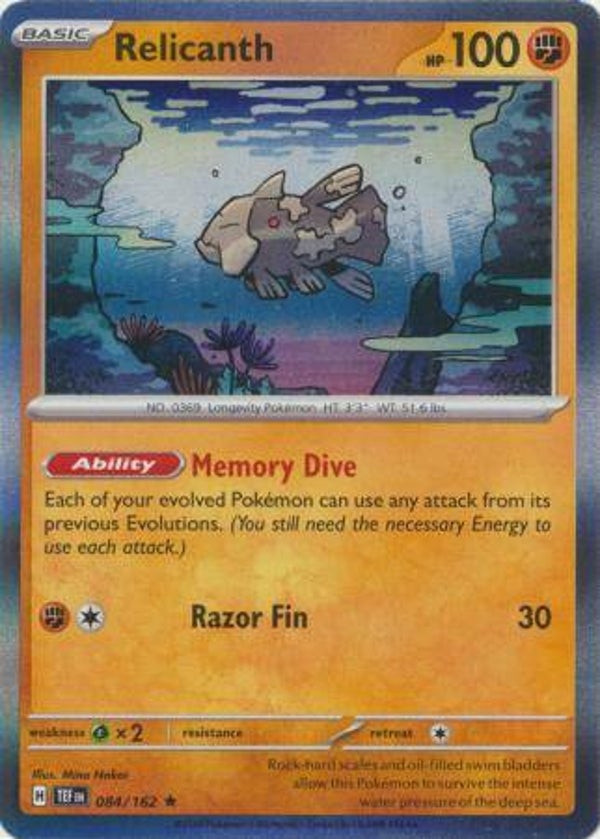 TEF 084/162 Relicanth