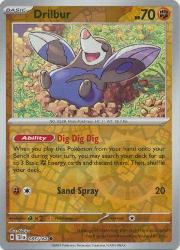 TEF 085/162 Drilbur Reverse