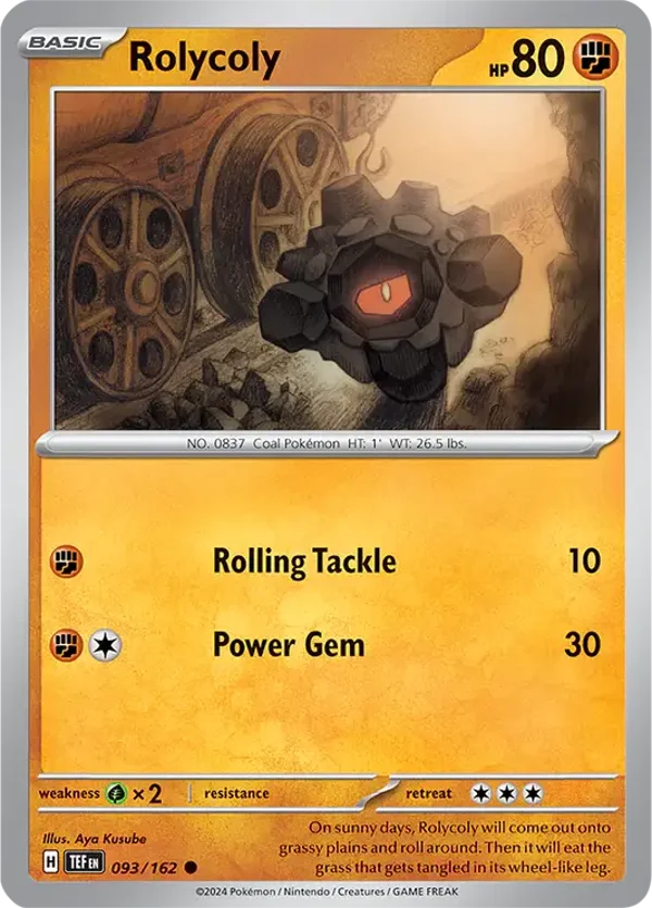 TEF 093/162 Rolycoly
