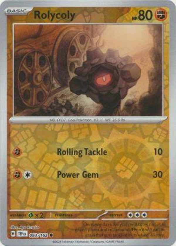 TEF 093/162 Rolycoly Reverse
