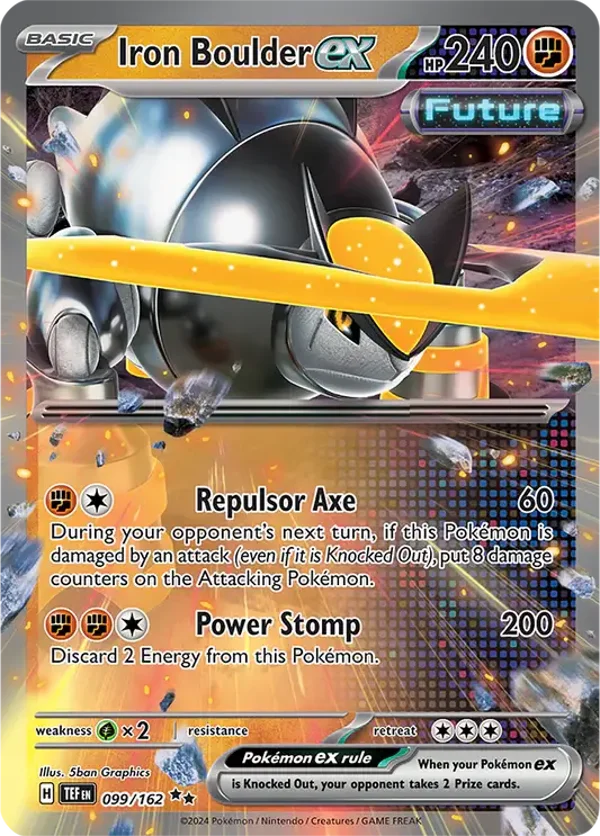 TEF 099/162 Iron Boulder EX