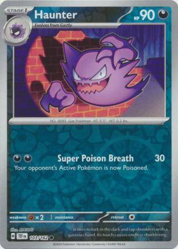 TEF 103/162 Haunter Reverse