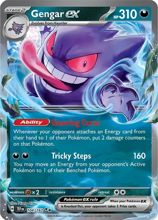 TEF 104/162 Gengar EX