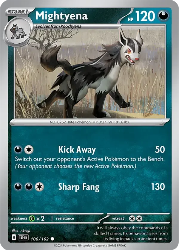 TEF 106/162 Mightyena