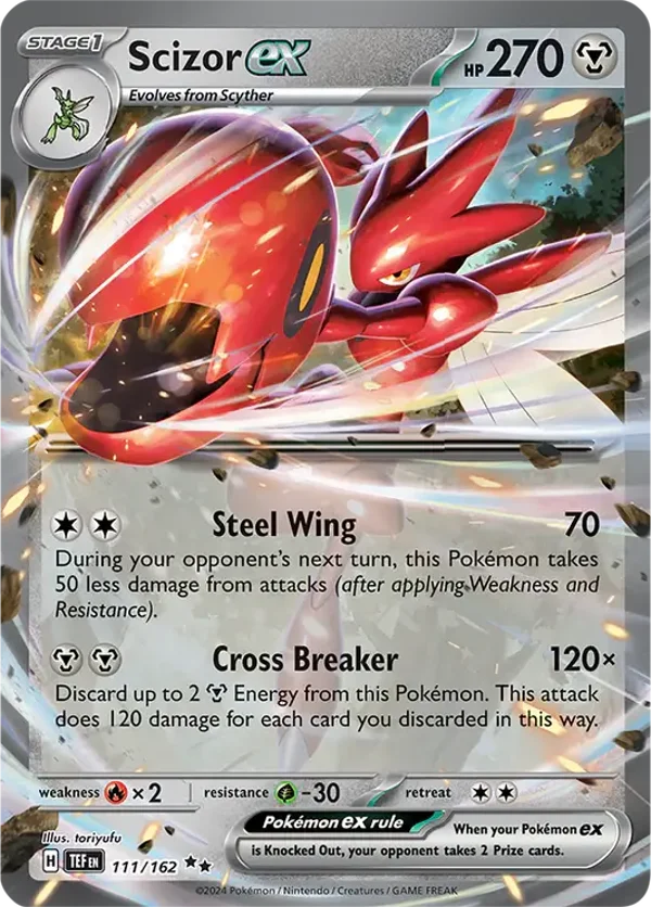 TEF 111/162 Scizor EX
