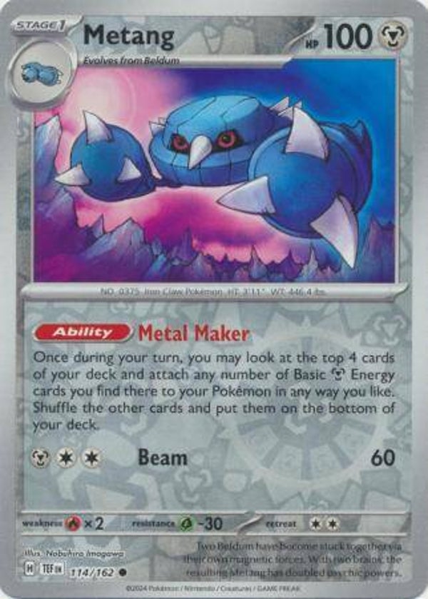 TEF 114/162 Metang Reverse
