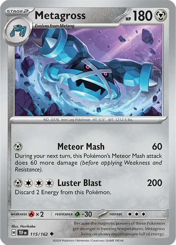 TEF 115/162 Metagross
